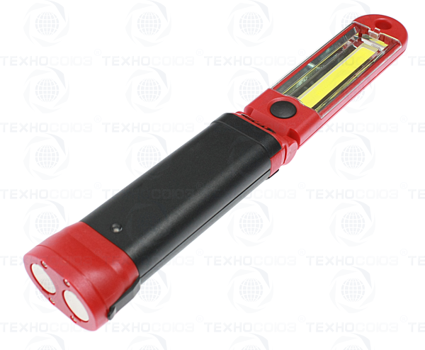 JTC-5225F Лампа переносная аккумуляторная с изменяемым углом наклона 45град.,3 светодиода,3Вт